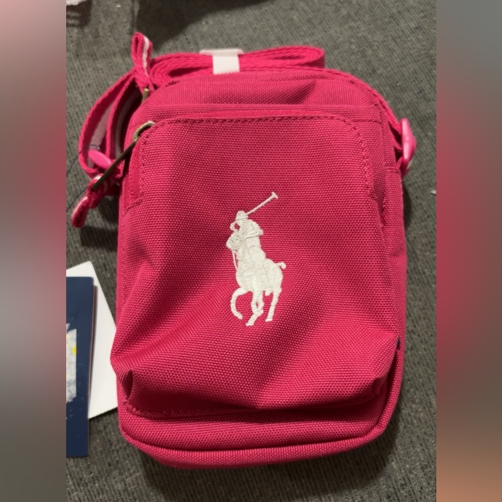 Ralph Lauren Vibrant Pink Festival Bag